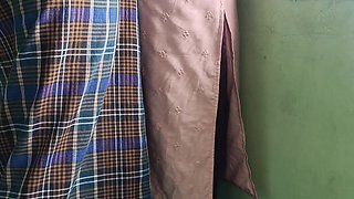 House Maid Enjoying Standing Sex
