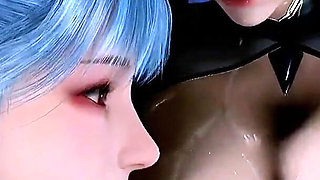 Group Sex Virtual Seductress: All Curves Online - 3D Animation Hentai