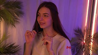 Glitter is a must wear 2: Amateur, Babe  Solo Porn