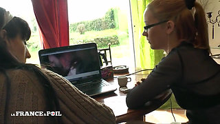 A Man Gets Rimming and Anal Fucked with a Strapon-dildo by Her Girlfriend