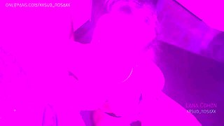 Busty cougar Lana Cohen is ready to please her master with a blowjob
