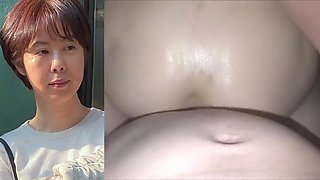 Korean Milf Oh Hye Kyoung Pussy Close up hairy Fuck and Cum