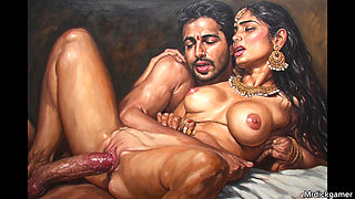 Indian desi aunty first time hard anal sex oiled anal doggy style rough sex