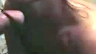 Smoking Blowjob - Amateur Brunette Sucks Big Cock