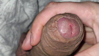 Step mom hand pulled out step son dick without shame and handjob