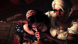 Anime Yennefer Game The Witcher 3 is Used as Sex Slave