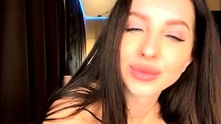 Hottest brunette solo webcam masturbation 2