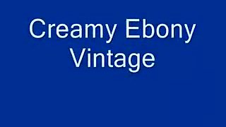 Creamy Ebony Vintage (Strak)