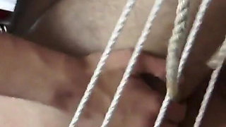 Cuckold Bitchboy Fucked in the Love Swing!