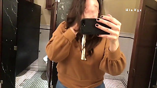 Wet restroom pee compilation