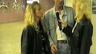 German Classic - Blonde German Slut Fucked By Horny Couple