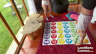 The First To Bare All Loses In A Thrilling Strip Twister Game