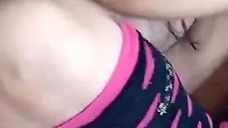 Desi Pornstar Netu Fucking Her Juicy Pussy with a Racket and Putting Her Middle Finger in Her Big Ass After Oiling Assho