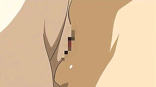 Threesome action with fascinating darling from Hentai Universe