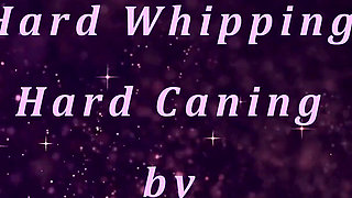 Bi-slave Hard Whipping Hard Caning by Femdom Maledom Part 2