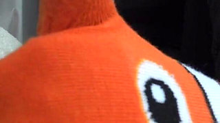 My Stepsister Tries Out What It's Like to Wear Japanese Tabi Socks and Then Plays with Her Feet and Toes