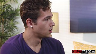 Arousing teenager fucks boyfriends best friend