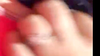 Desi Wife peeing in bathroom