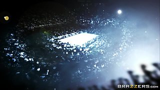 Halftime Titty Hump With Rachel Roxxx, Brandy Aniston, Danny D - Brazzers