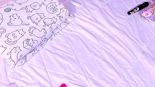 Lewd nude teen solo filthy clip
