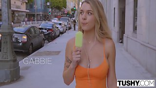 Gabbie Carters Desire To Be Gaped Comes True 12 Min