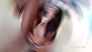 Black Busters, 3on1 July Sun interracial DP/ DAP/ GAPES/ 3SWALLOW