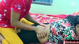 Husband Ke Sone Ke Bad Sexy Bhabi Ne dewar Se Romance Kiya