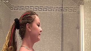 Horny Masturbation in the Shower