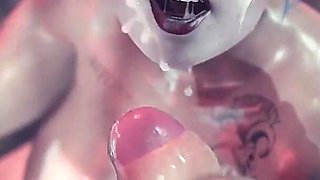 Madruga3d Harley Enjoys Intense Pleasure with Two Massive Cocks in Hot, Cum-soaked