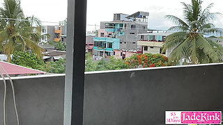 Horny couple couldn't find better place so fucking on construction site
