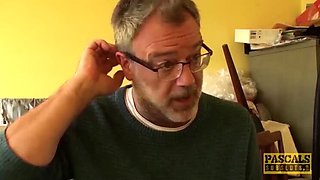 Ebony Submissive Sade Rose Gets Rough Doggystyle & Cum in Mouth - Pascal's Subsluts
