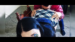 Beautiful Moroccan Secretary Gets Fucked by Her Boss During Work Hours. She Loves Sucking Dick and Ass Fucking.
