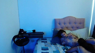 naughty latin girls fucking alone at home.