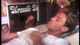 A Young Rocco Siffredi and a Very Sensual Cicciolina in a Vintage Scene