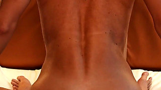 Shredded Fitness Girl Makes Him Cum Three Times