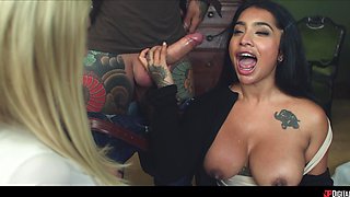 Beautiful hookers sex soul-stirring clip