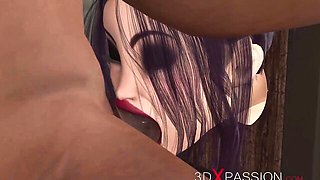Libidinous jade at anal smut
