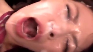 Best Japanese Slut In Hottest Bukkake, Cumshot Jav Clip - Mako Oda