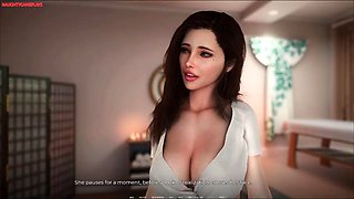 Desirium - BIG BOOTY Thick Landlady MILF Loves Giving Her Tenant a Sexy Massage -  Big Ass Huge Boobs MILF
