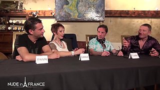 Wonderful french petite MILF sex crazy video