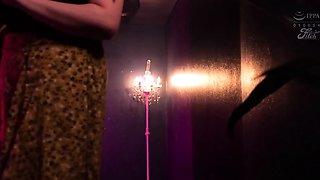 Big Tits Japanese MILF Sucks BBC Cum