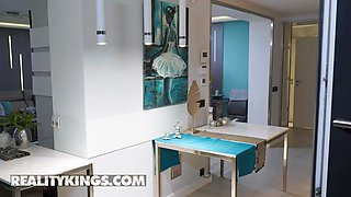 Reality kings - banging hot red haired octokuro can\u2019t wait to get bare & fucked with Juan Lucho after the bar