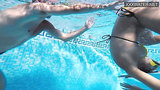 Polina's public teen (18+) video by Underwater Show