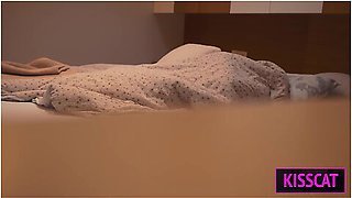 Stepson Cant Rest At Couch, So Watch On Stepmom Masturbation And Fuck Her Later In Share Bed