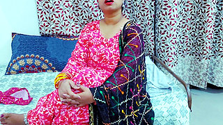 Hot XXX Stepmom Fucked Hard Until Orgasm with Hindi Audio with Dirty Talk Stepson Seducing at Home