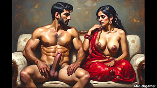 Desi married bhabhi romance with delivery boy in bathroom