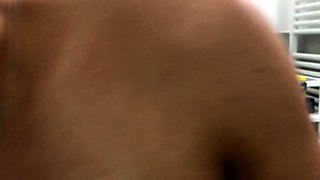 Masked vixen sucks mystery cock and gets fucked in the ass