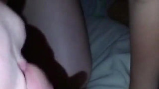 Netflix and Chill Ends in a Double Creampie