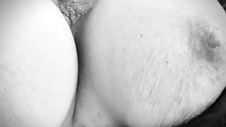 Black and White Artistic Stockings