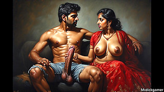 Threesome Indian sex